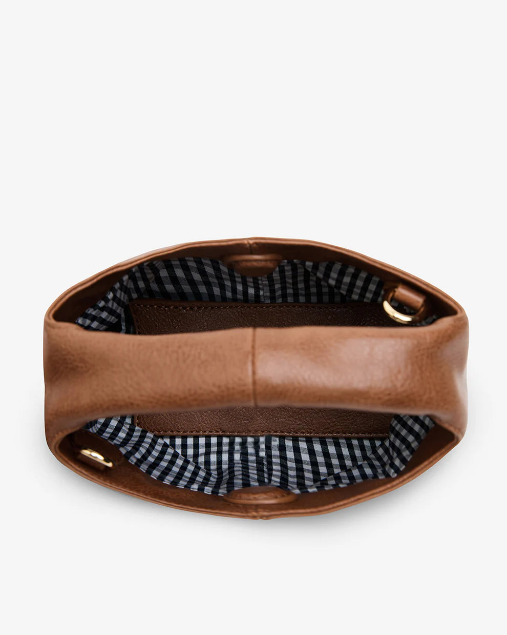 Linton Crossbody - Tan Pebble