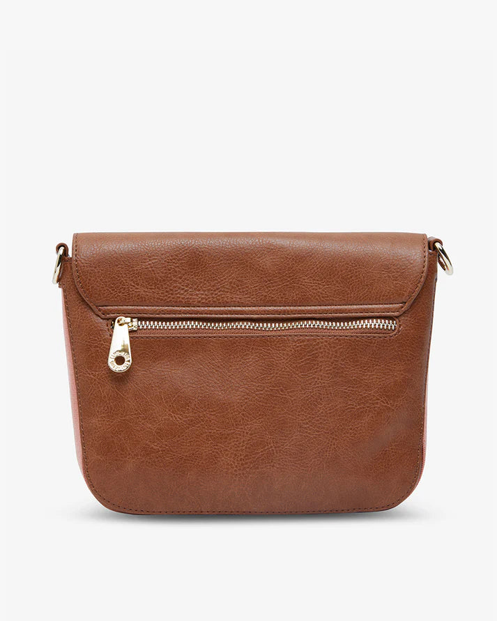 Mercer Crossbody - Tan Pebble