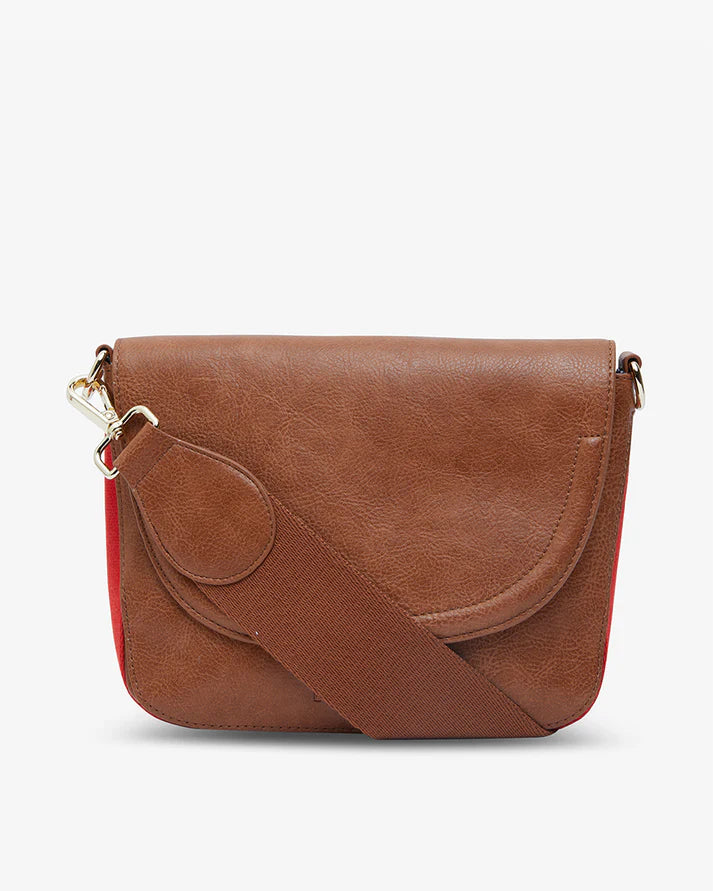 Mercer Crossbody - Tan Pebble