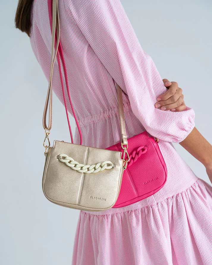 Mini Astor Crossbody - Light Gold