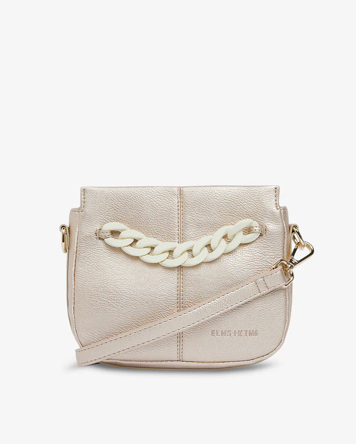 Mini Astor Crossbody - Light Gold