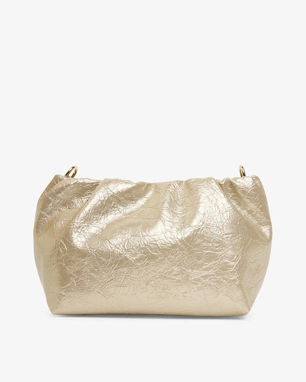 Monty Bag -Light Gold Crinkle