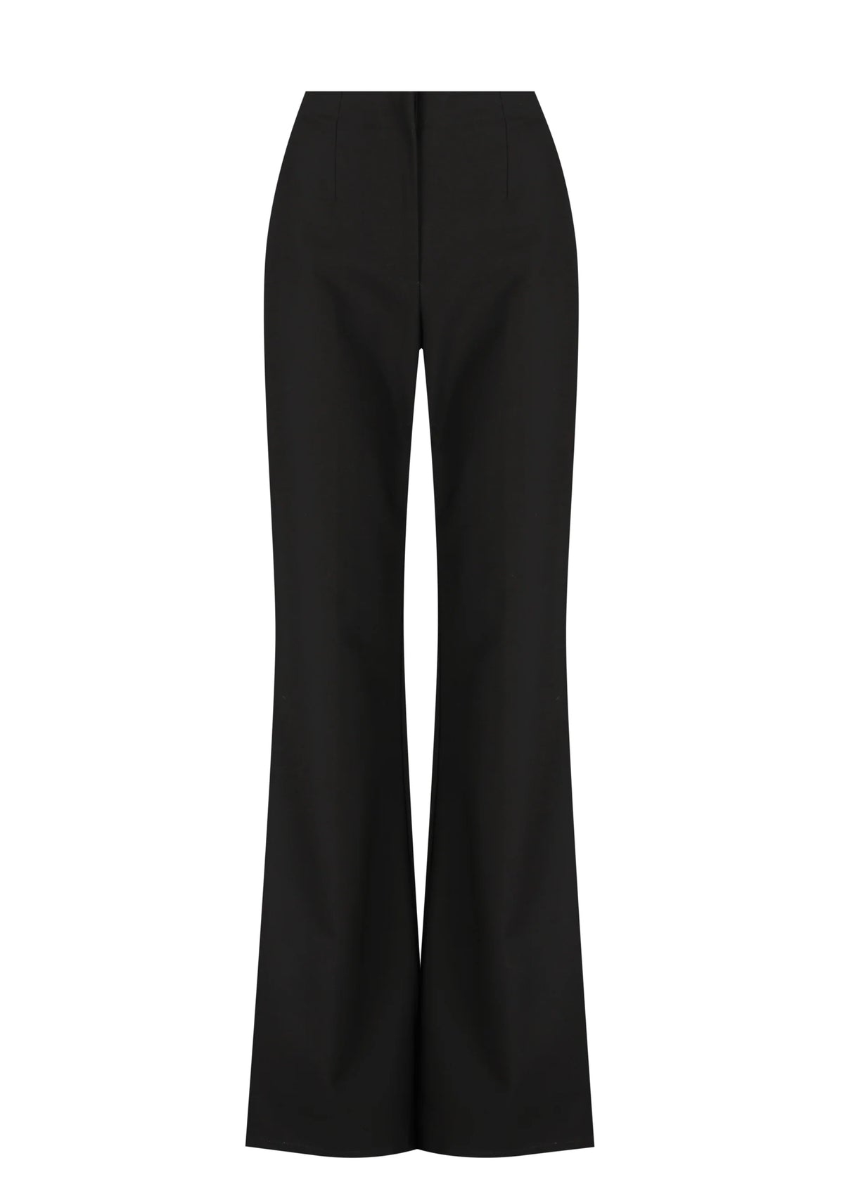 Black Flare Hem Pant