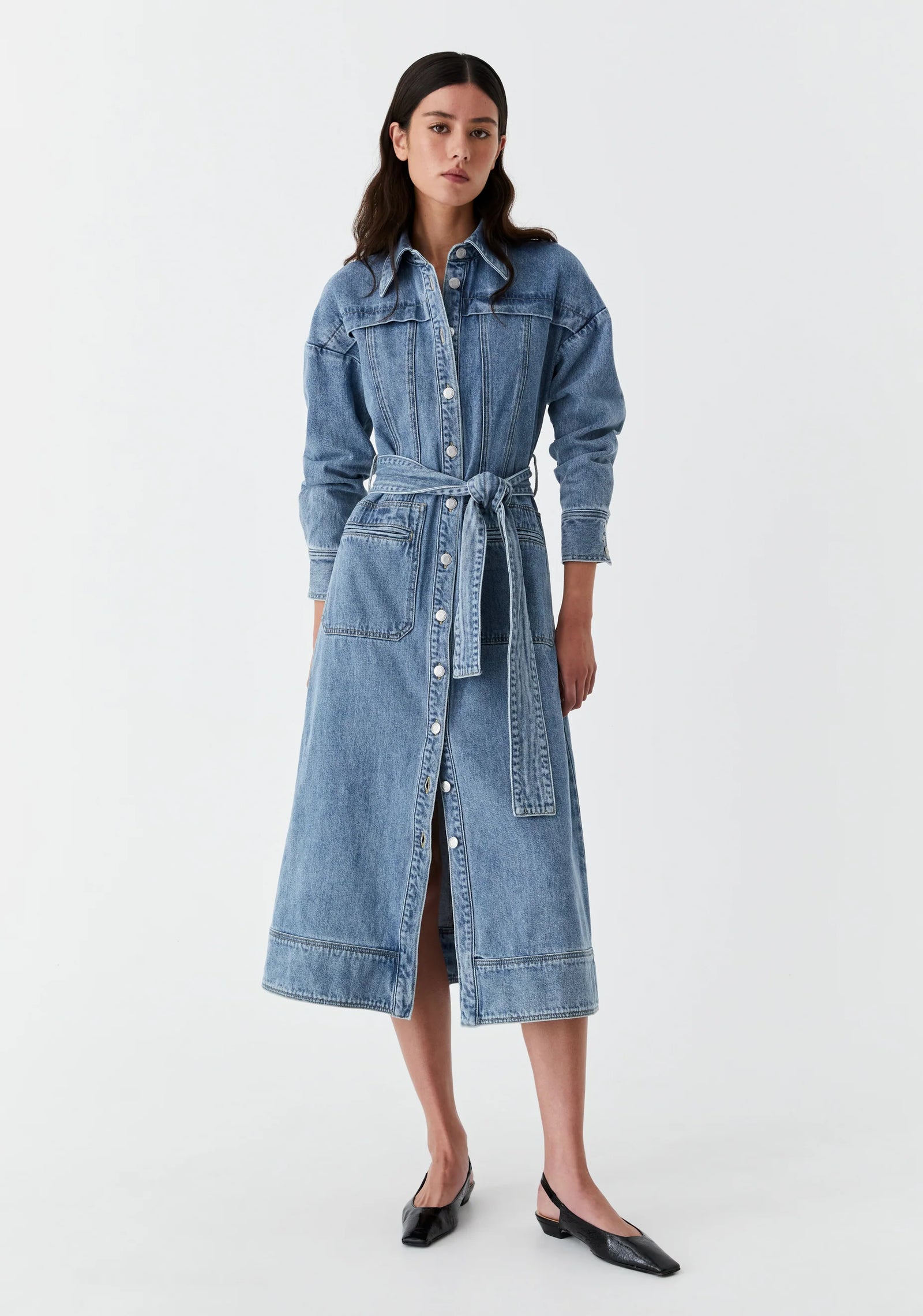 Isaac Denim Dress