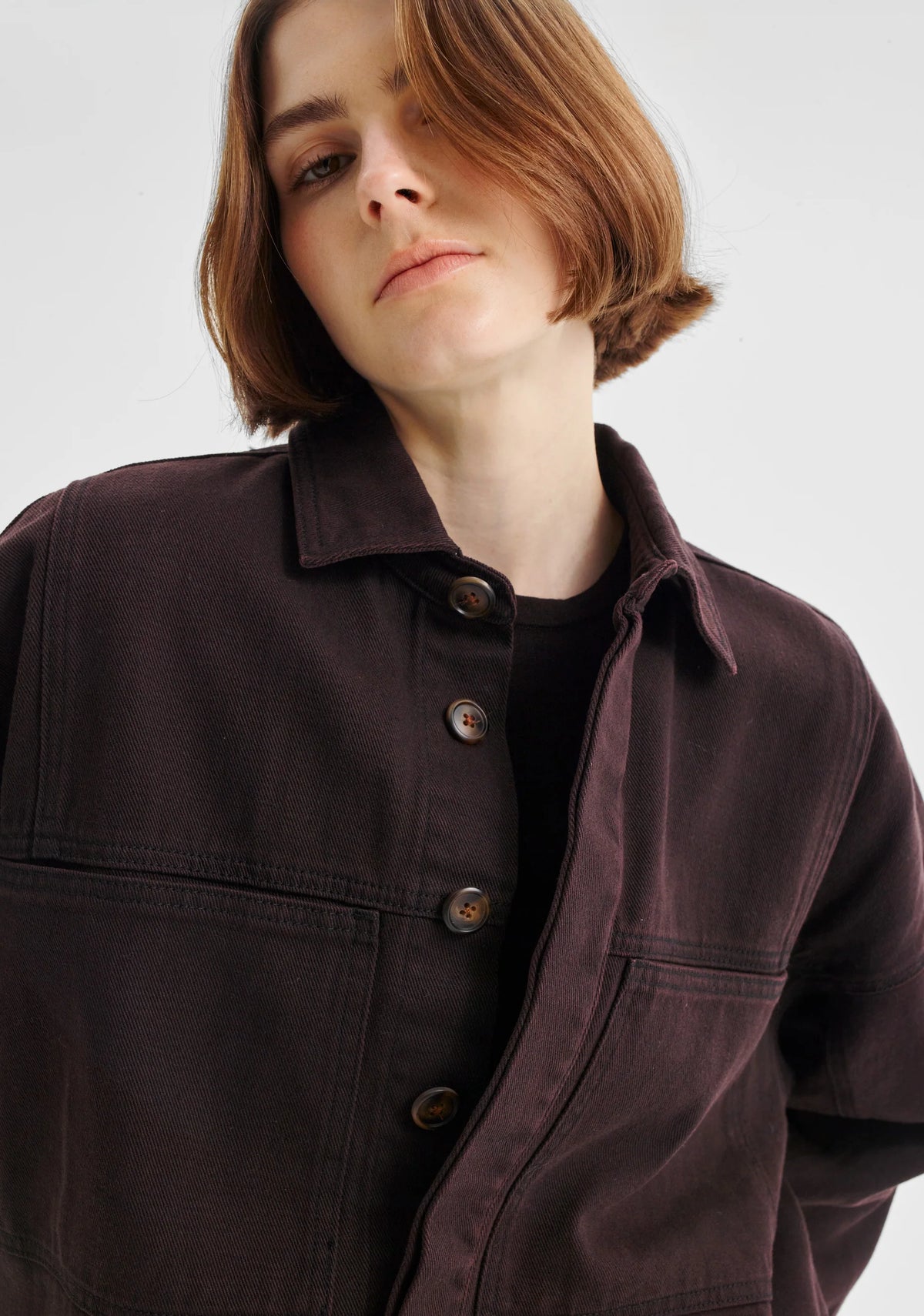 Jensen Denim Jacket- Espresso