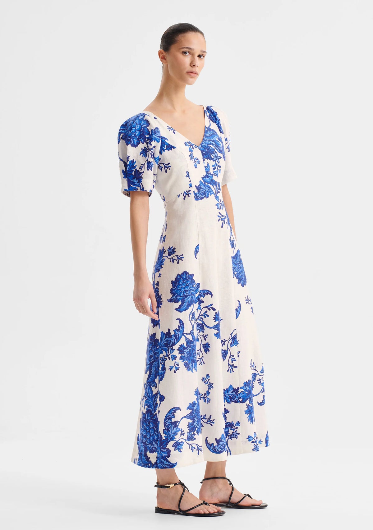 Bonita Linen Dress - Print