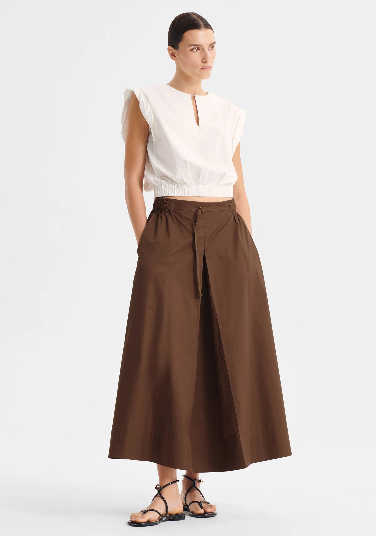 Brooks Skirt - Chocolate
