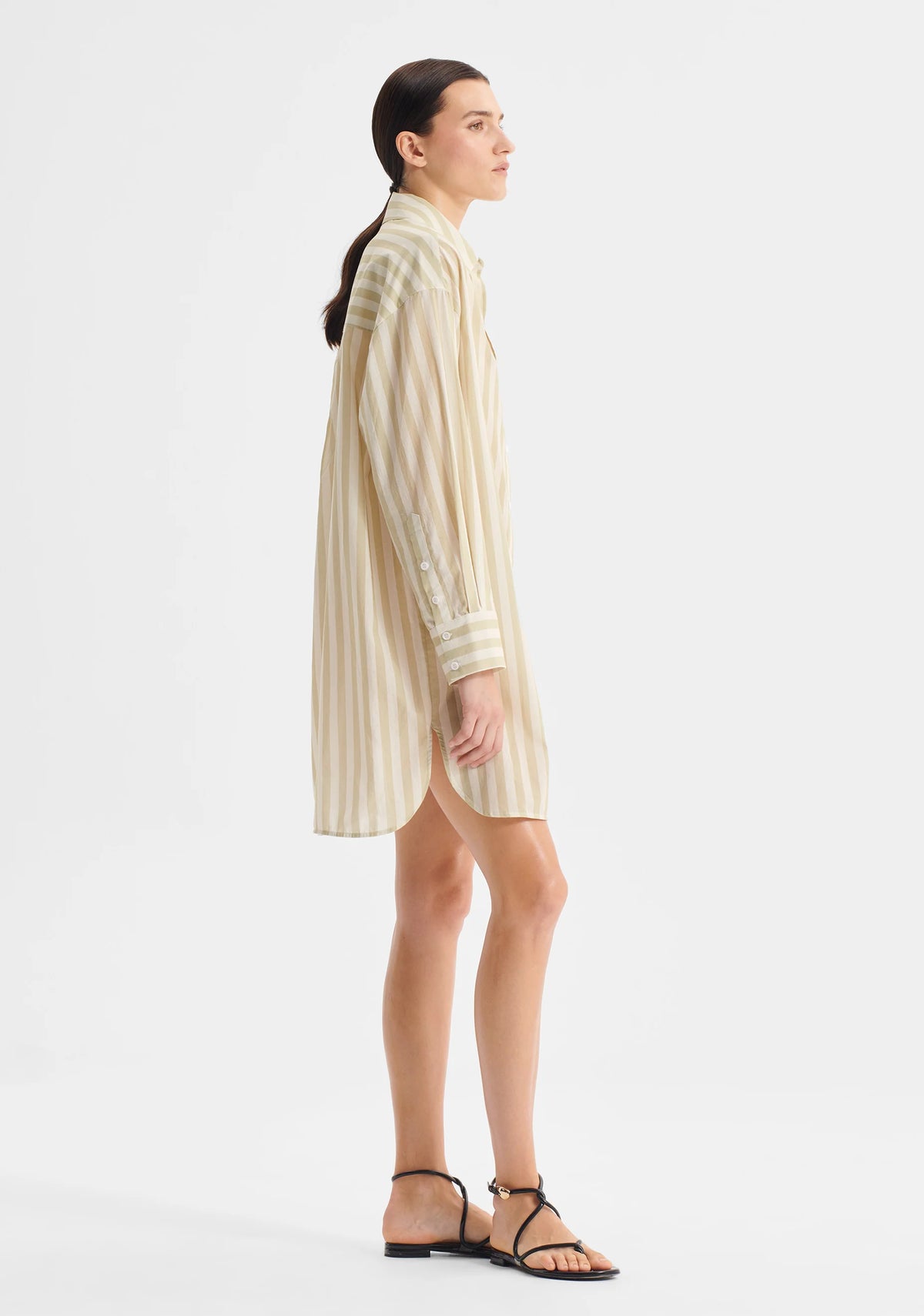 Cybil Shirt Dress - Stripe