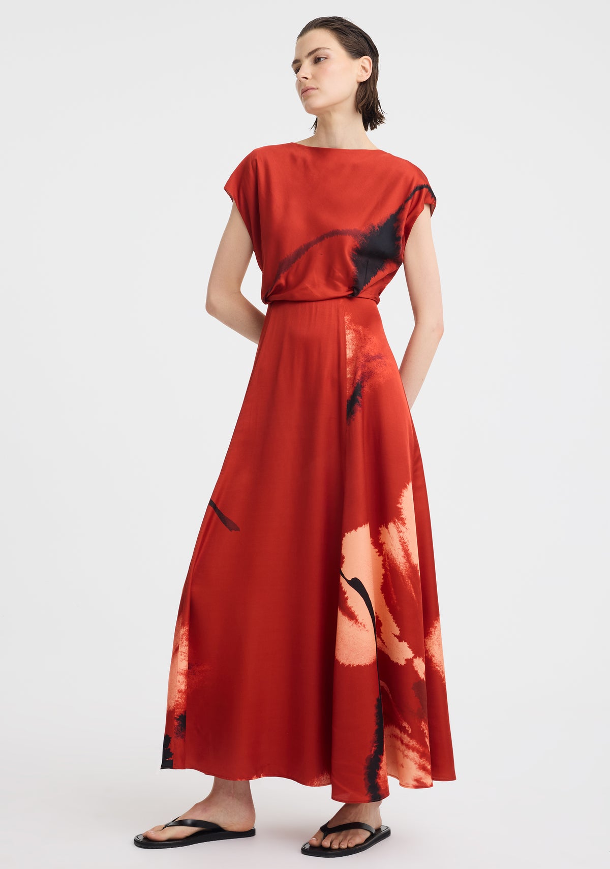 Astra Dress - Poppy Print