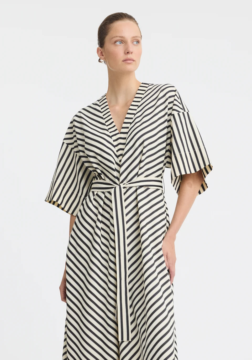 Marina Midi Dress - Stripe