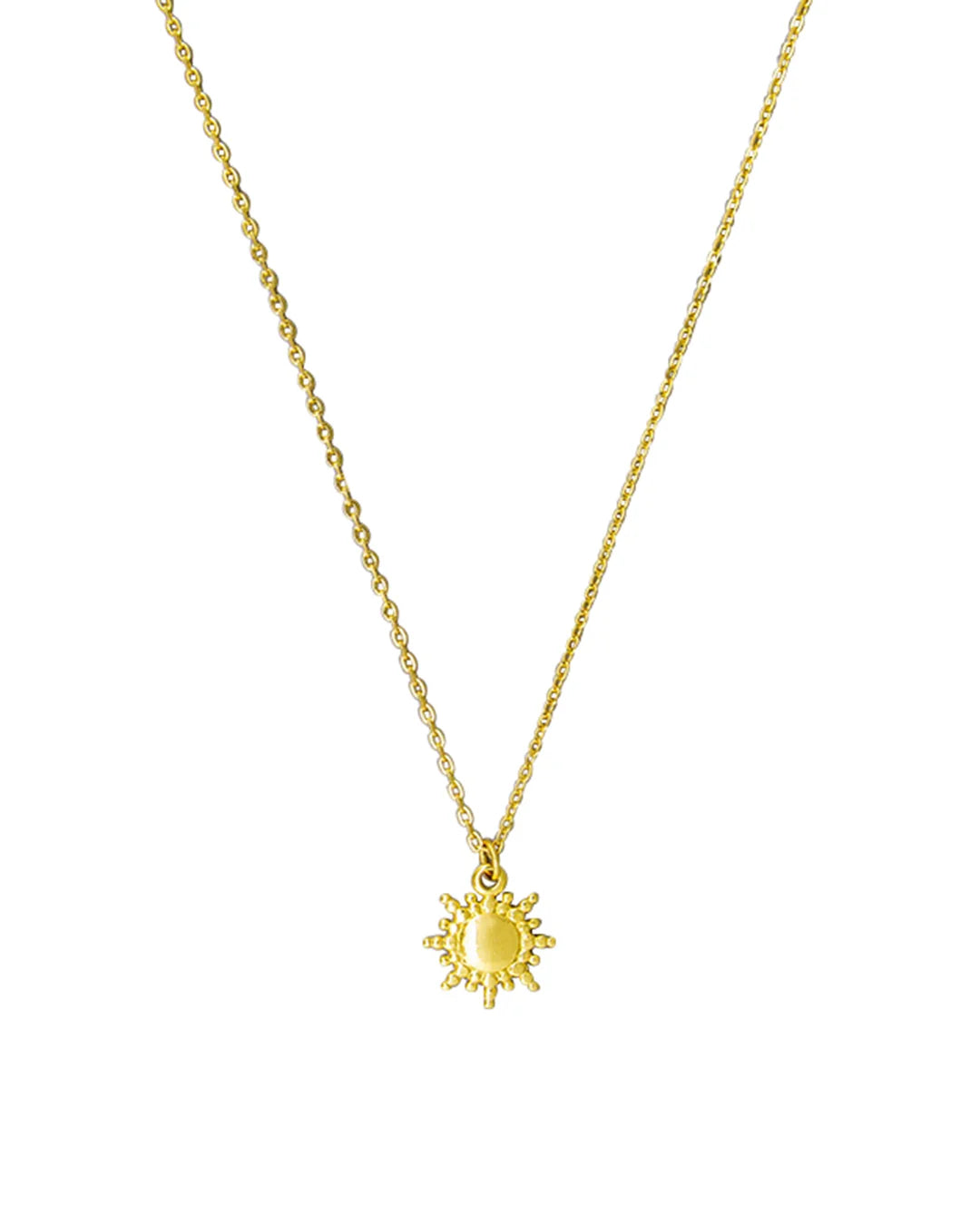 Lazuli necklace - gold