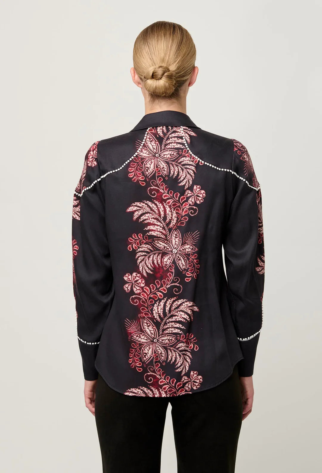 Marisol Tencel Twill Shirt - Torera Rosa