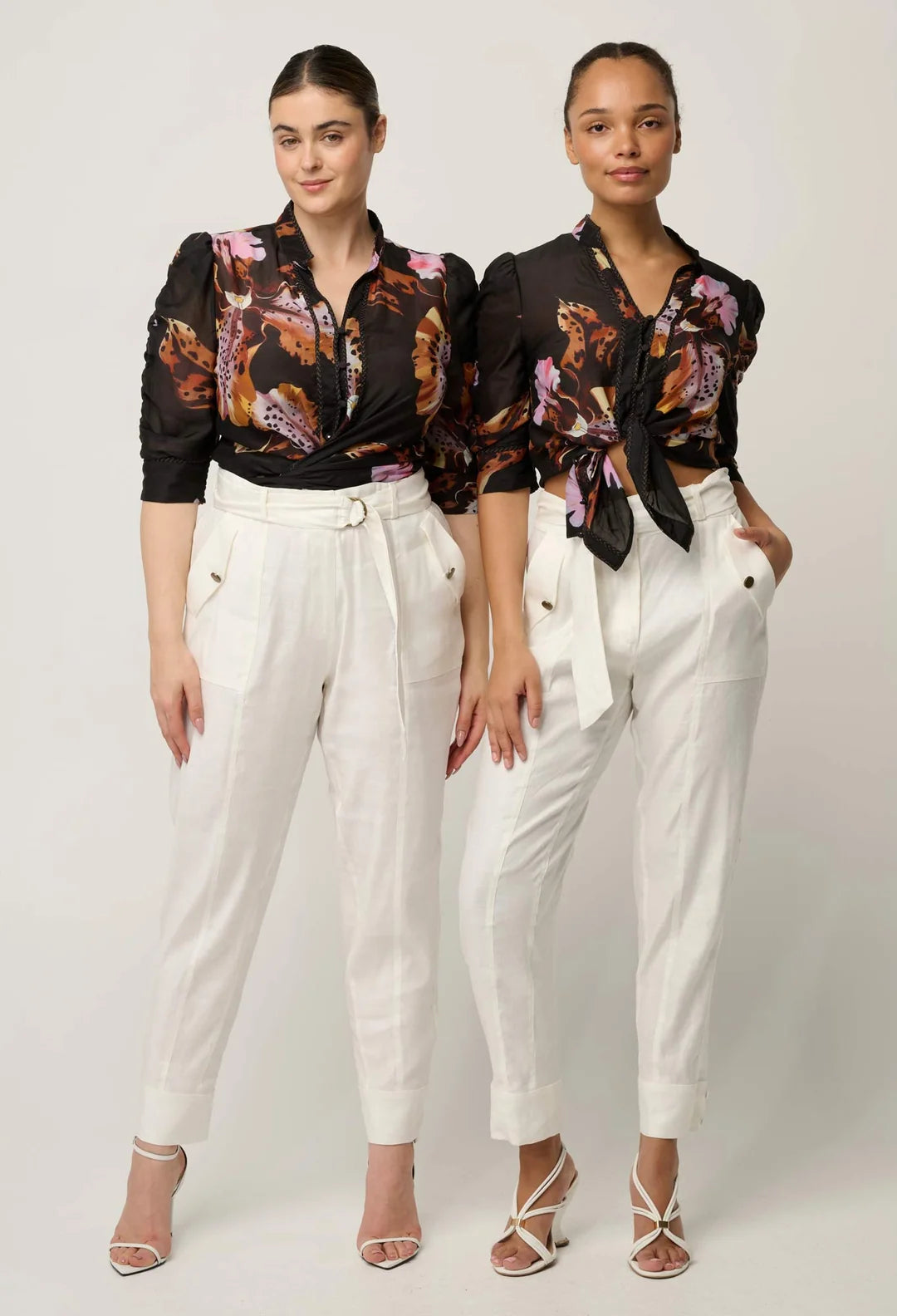 Button through blouse
