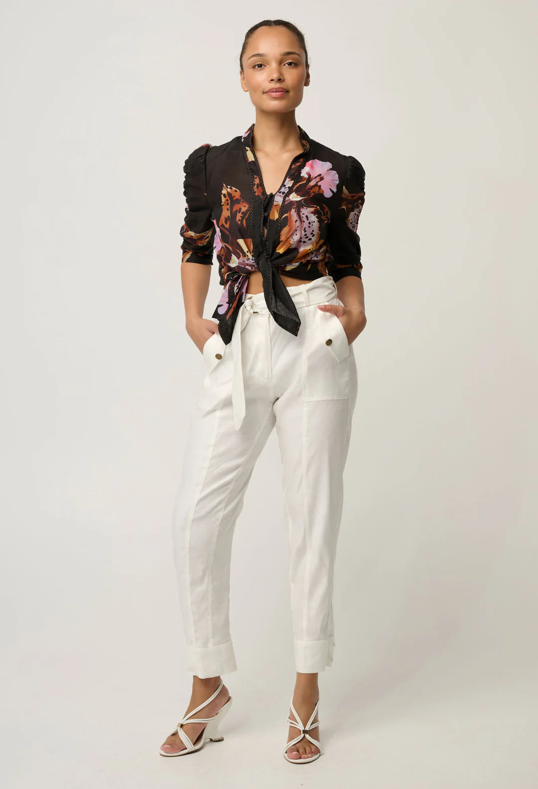 Cotton silk shirt
