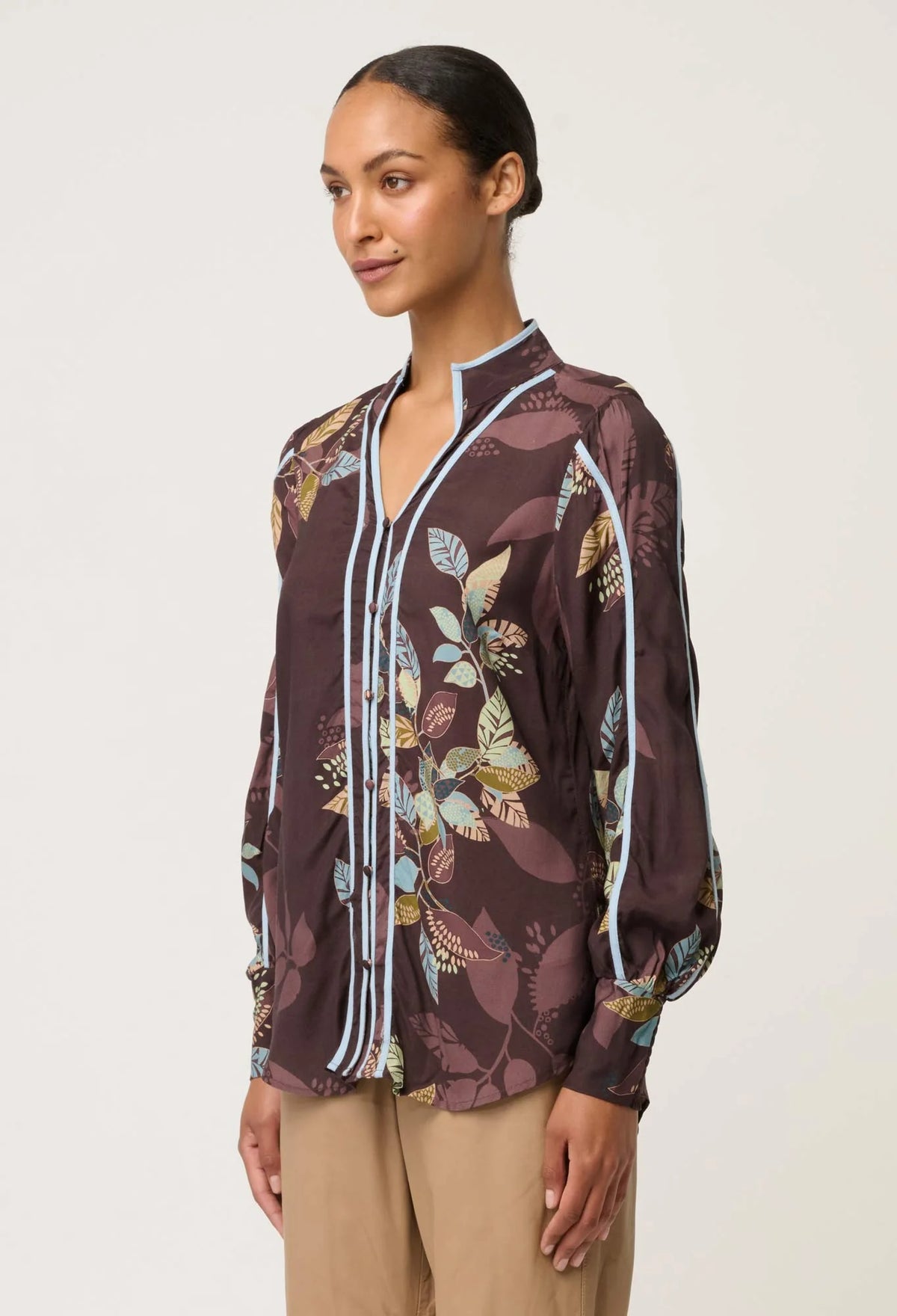 Asher Shirt - Ember Vines
