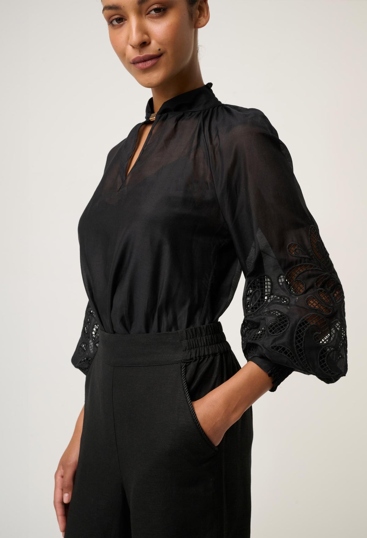 Simona Blouse - Black