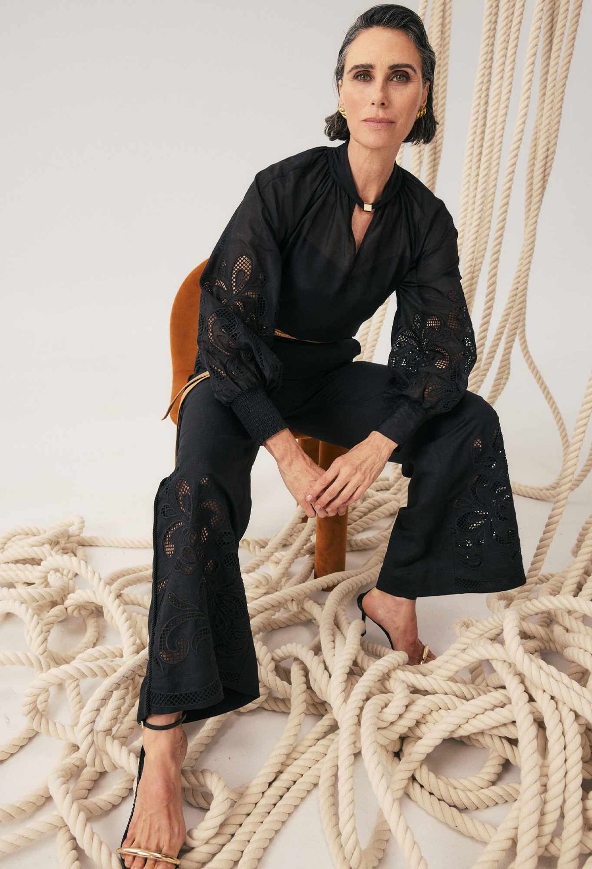 Simona Blouse - Black