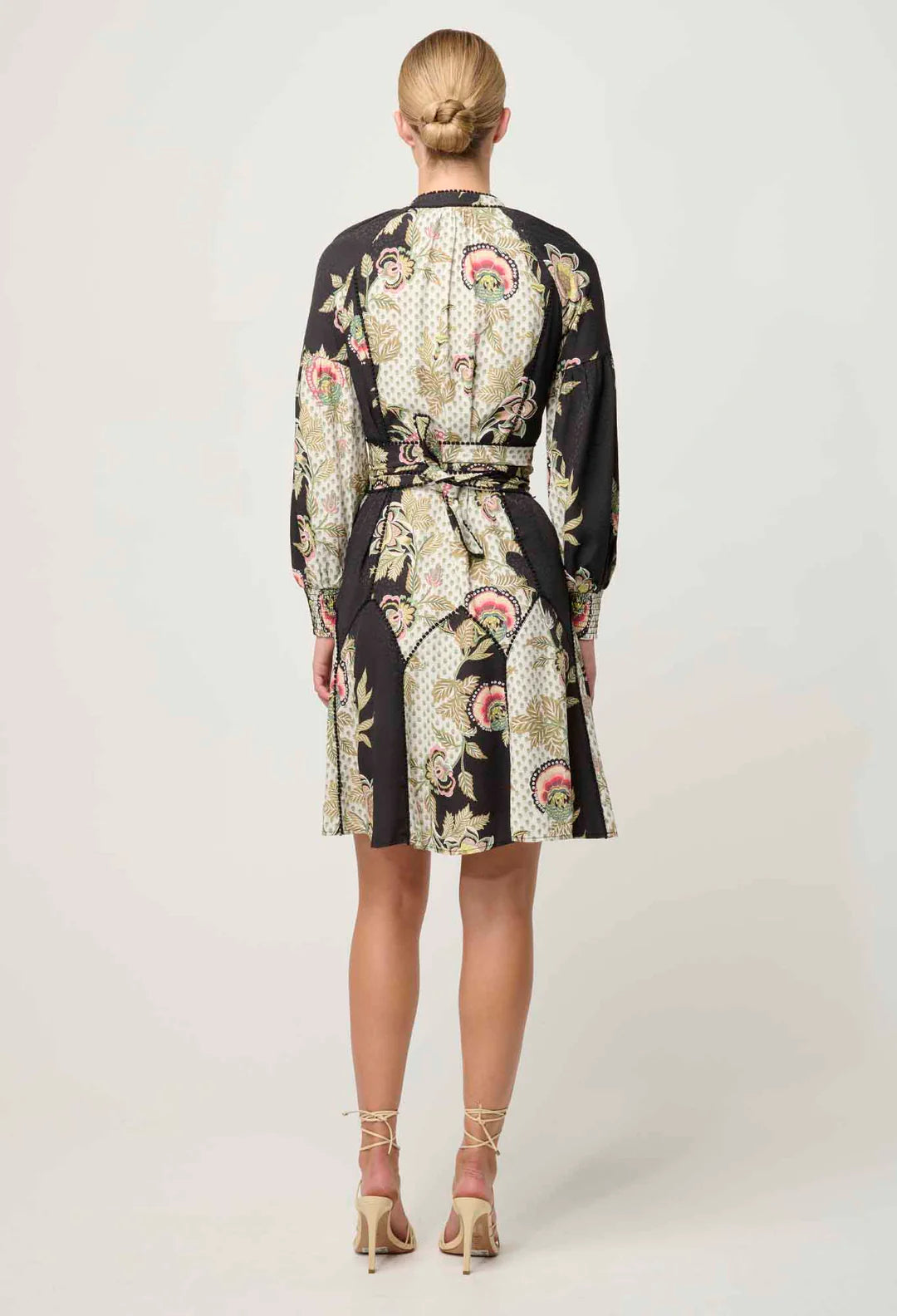 Emersyn Dobby Dress - Mariposa Nero