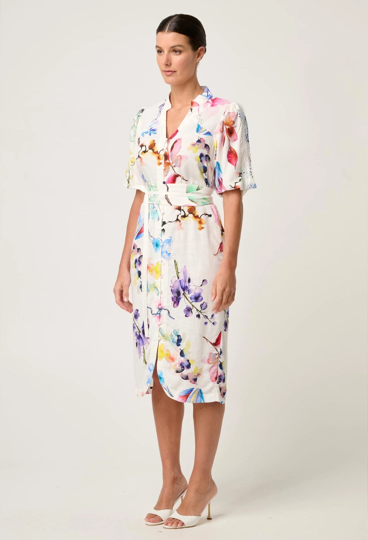 Once Was Gaia Midi Dress