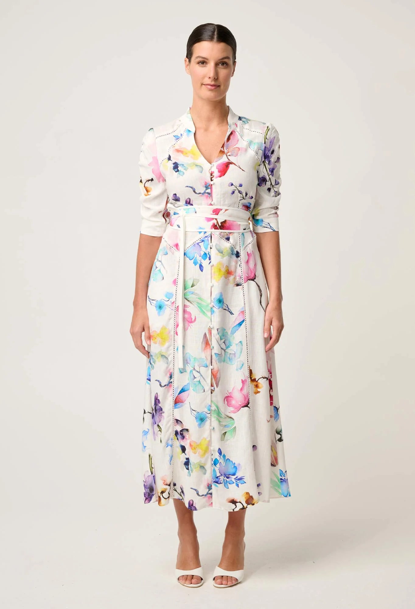 Xenia Dress - Plume Blossom