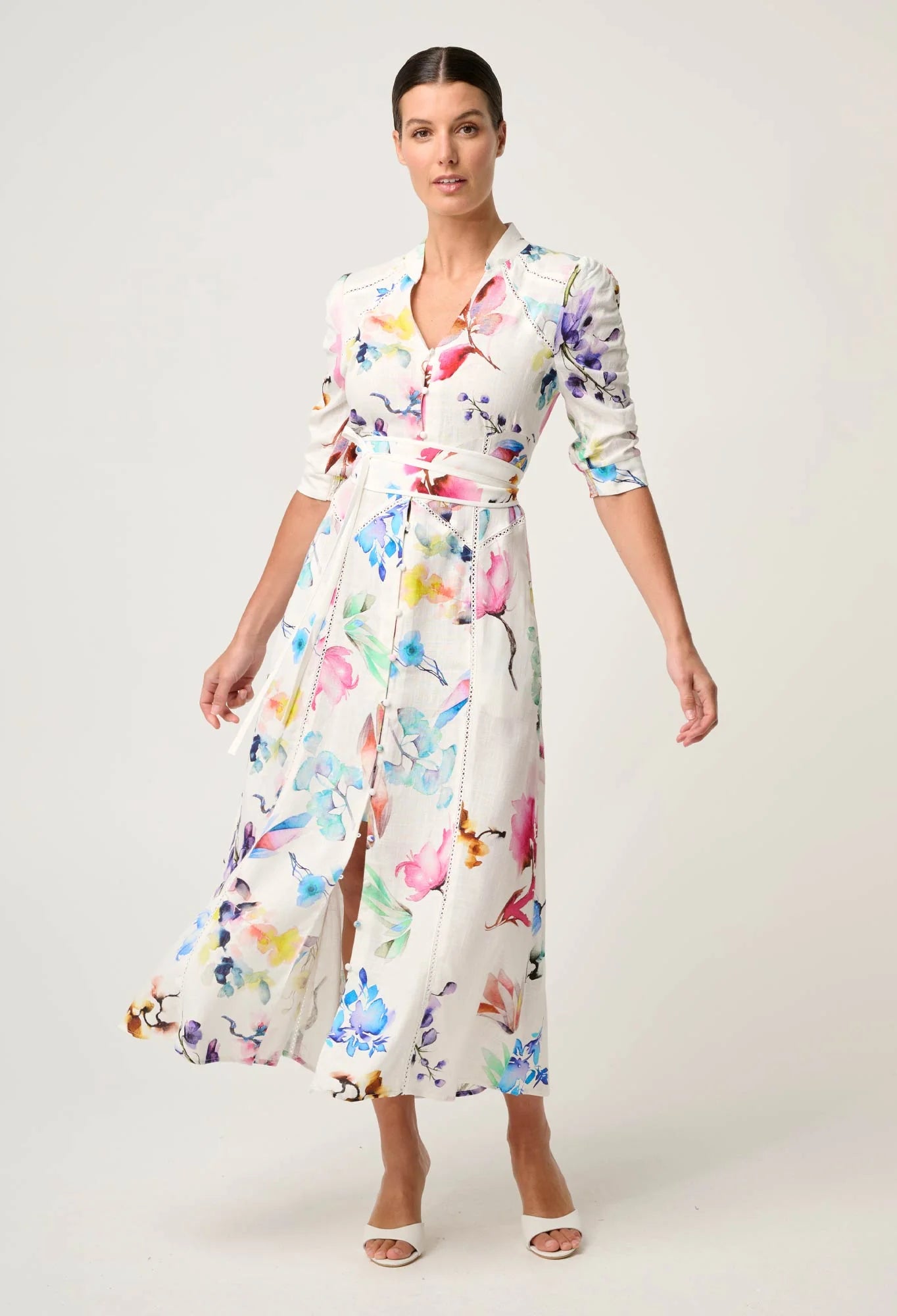 Xenia Dress - Plume Blossom