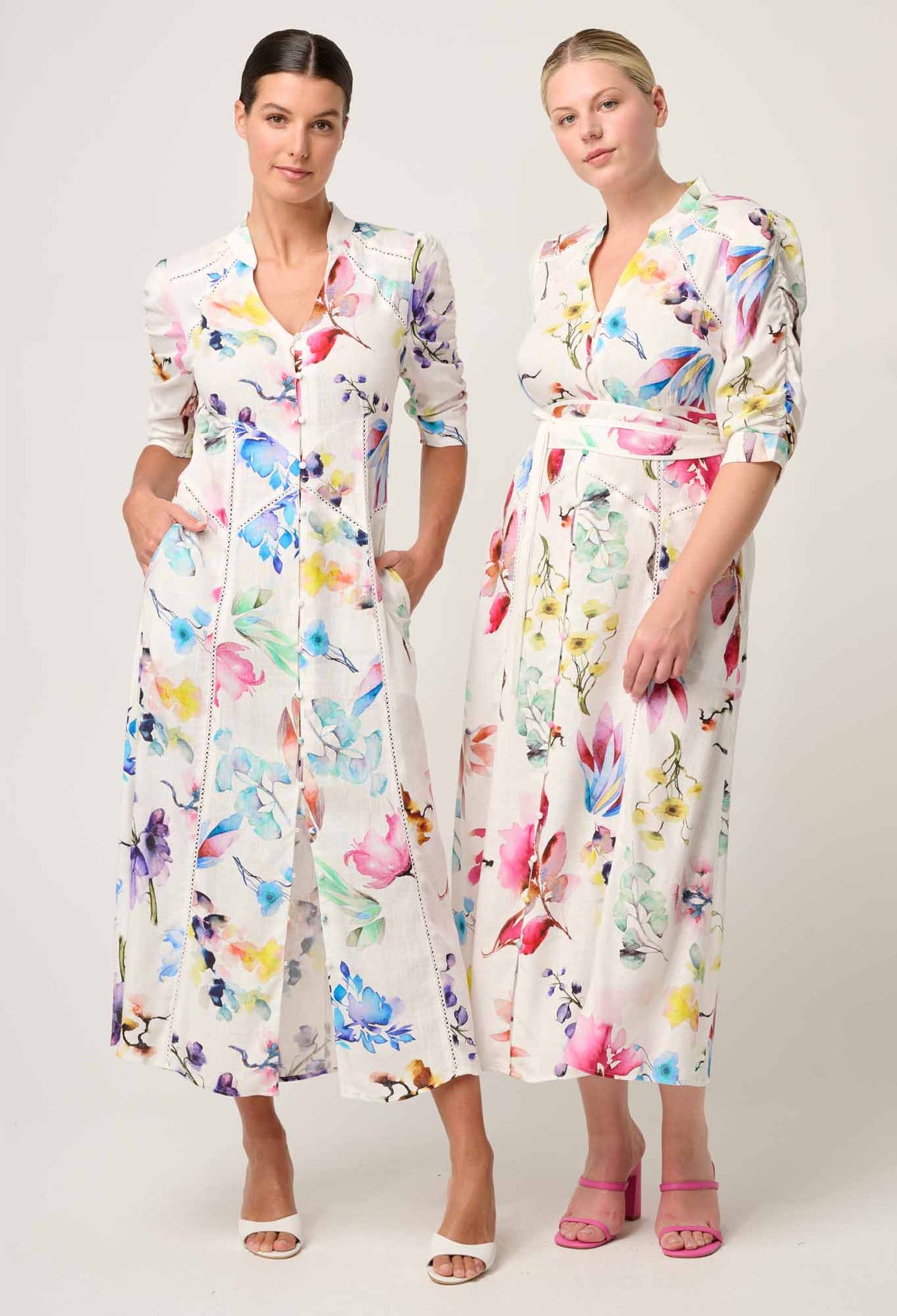 Xenia Dress - Plume Blossom