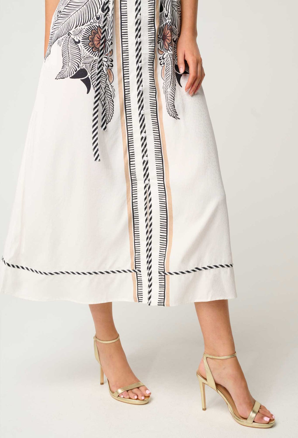 Malika Maxi Dress - Ivory Casablanca