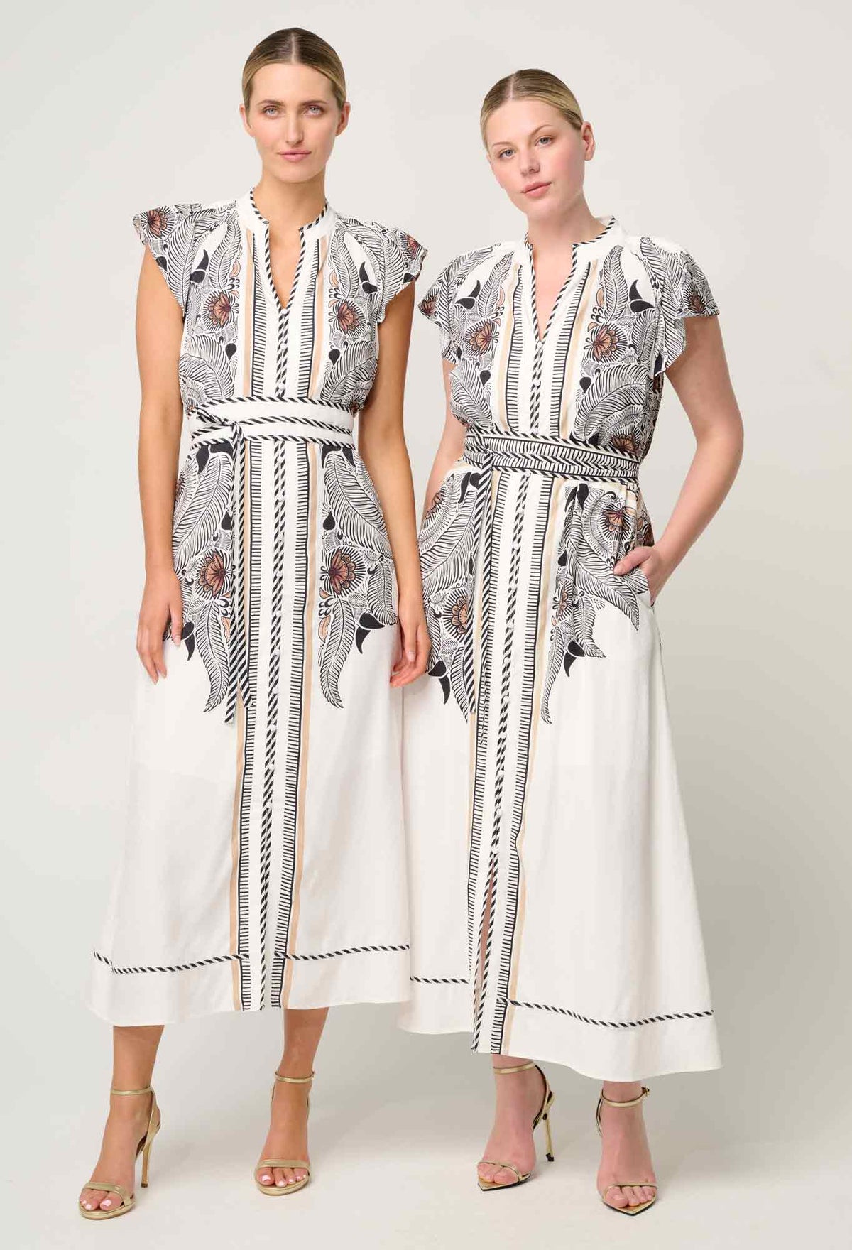 Malika Maxi Dress - Ivory Casablanca