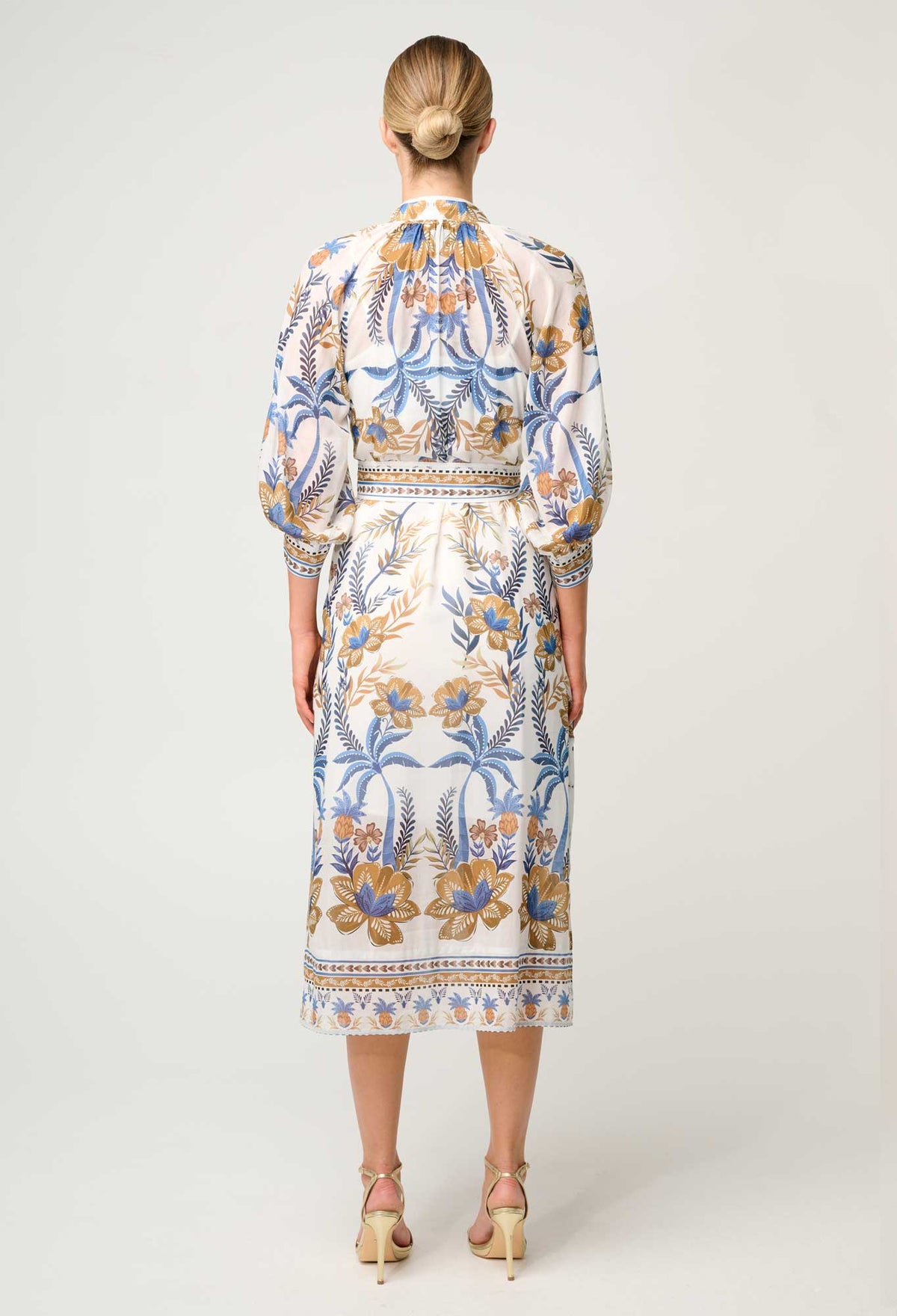 Once Was Carmen Maxi Dress - Golden Medina