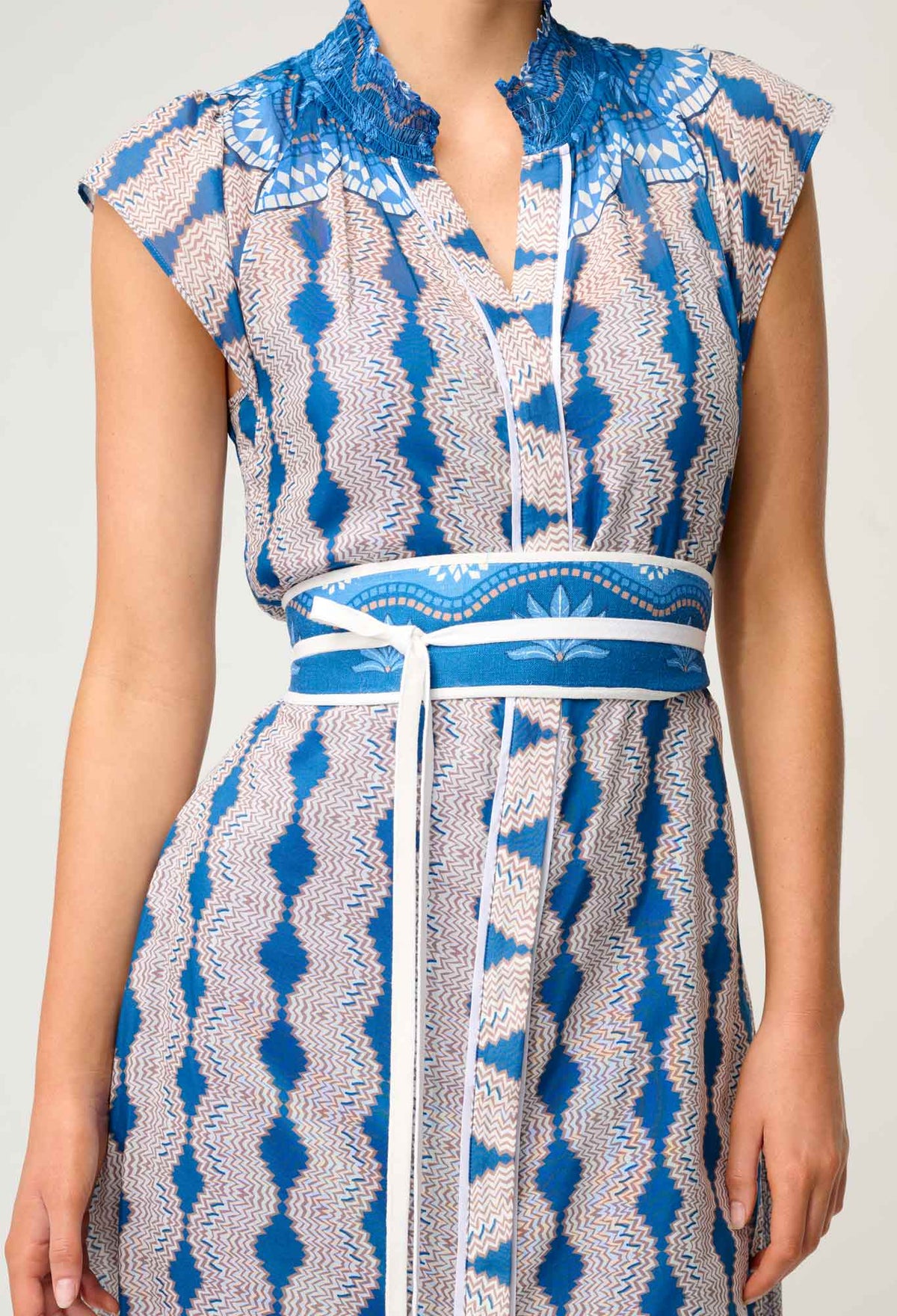 Flutter Sleeve maxi Dress