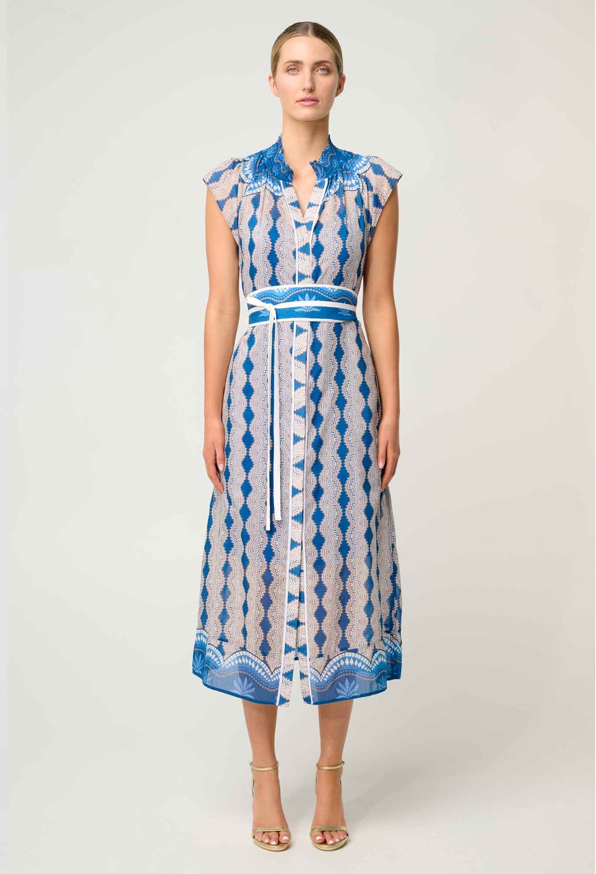 Once Was Cotton Silk Maxi Dress