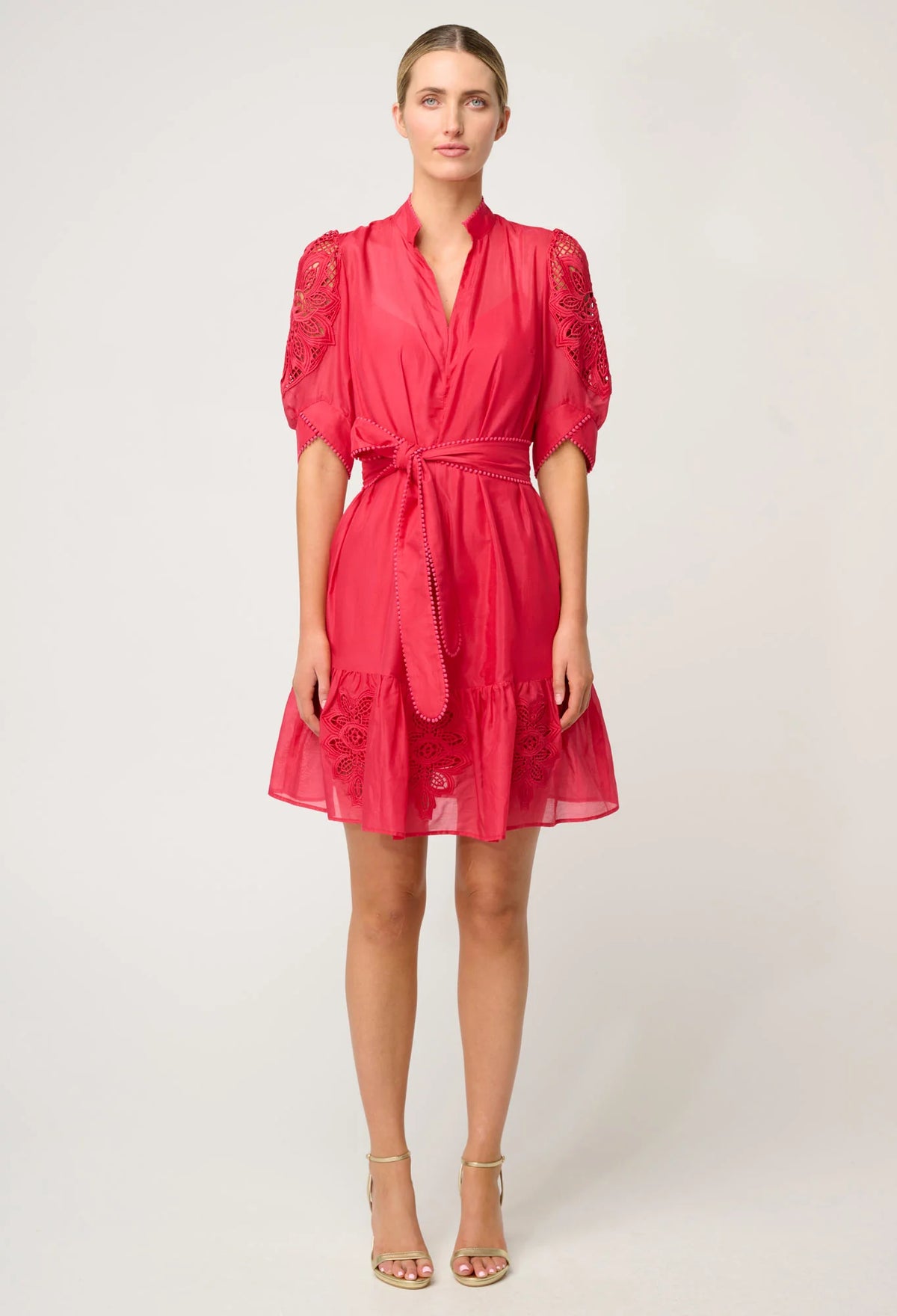 Jamila Dress - Ruby