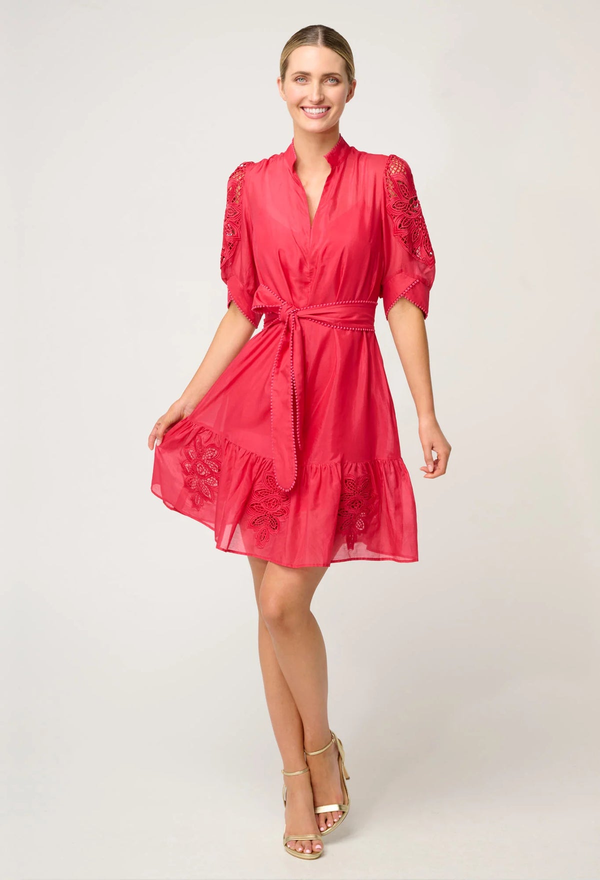 Jamila Dress - Ruby