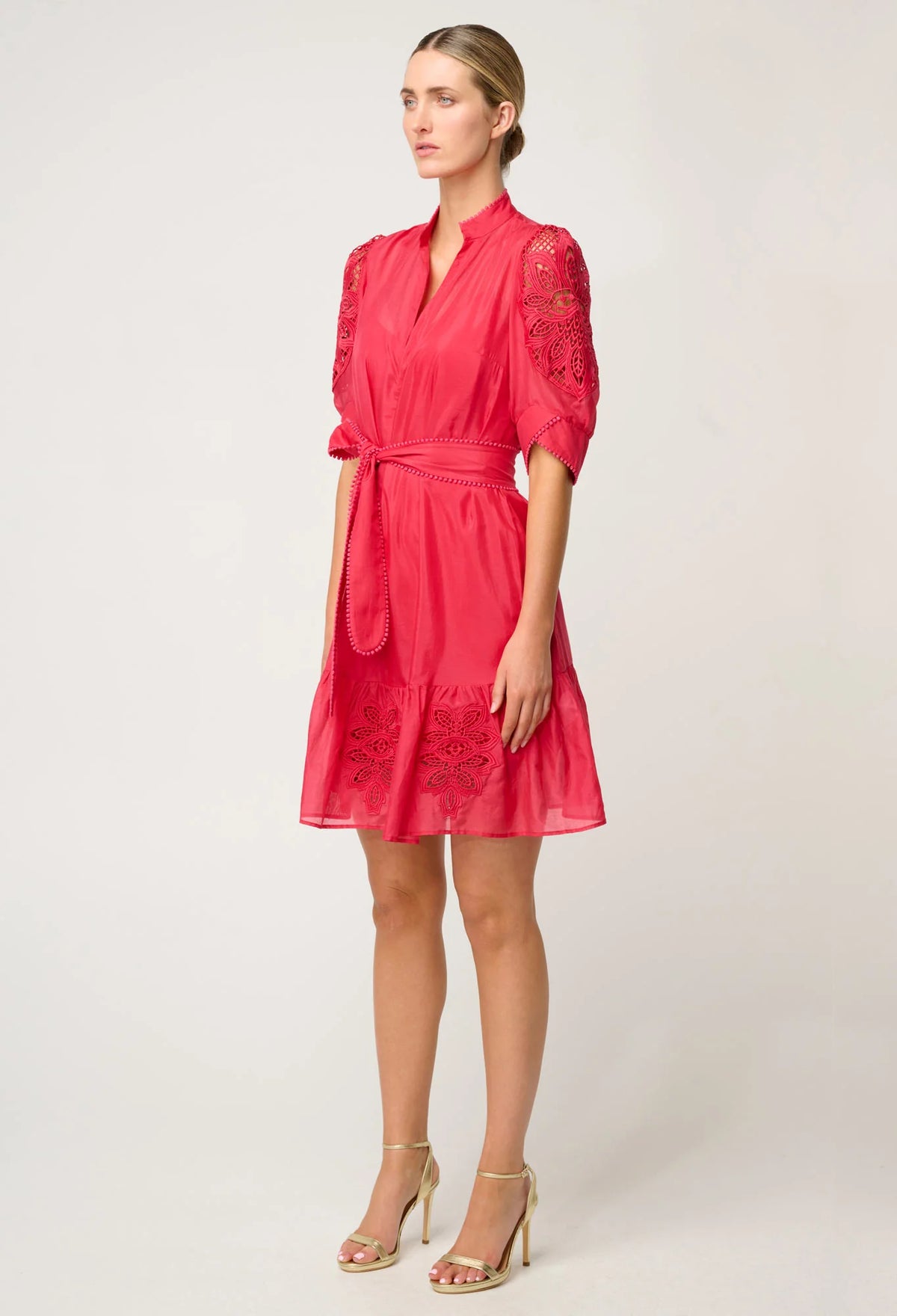 Jamila Dress - Ruby