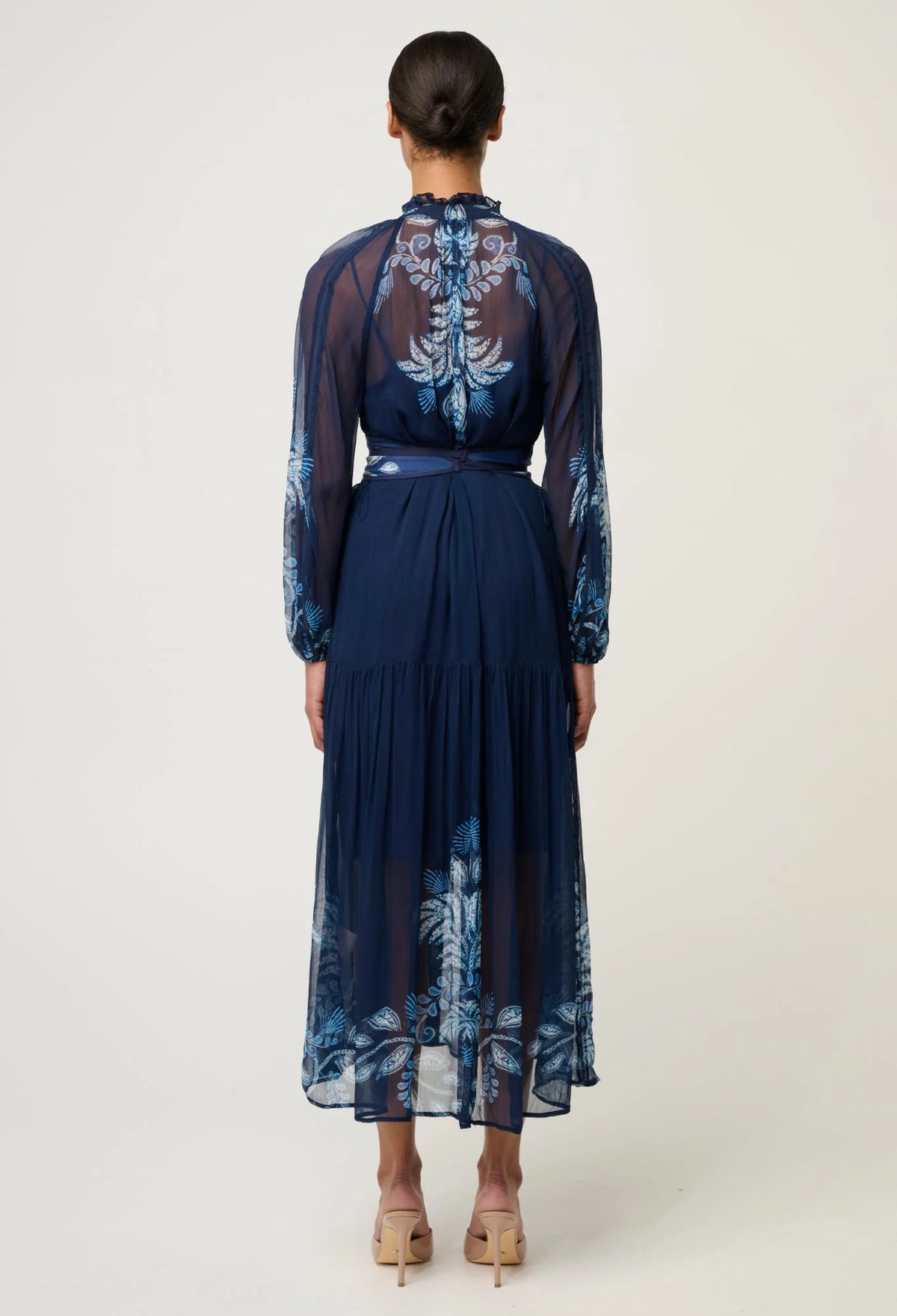Sloane Midi Dress - Moonlit Batik