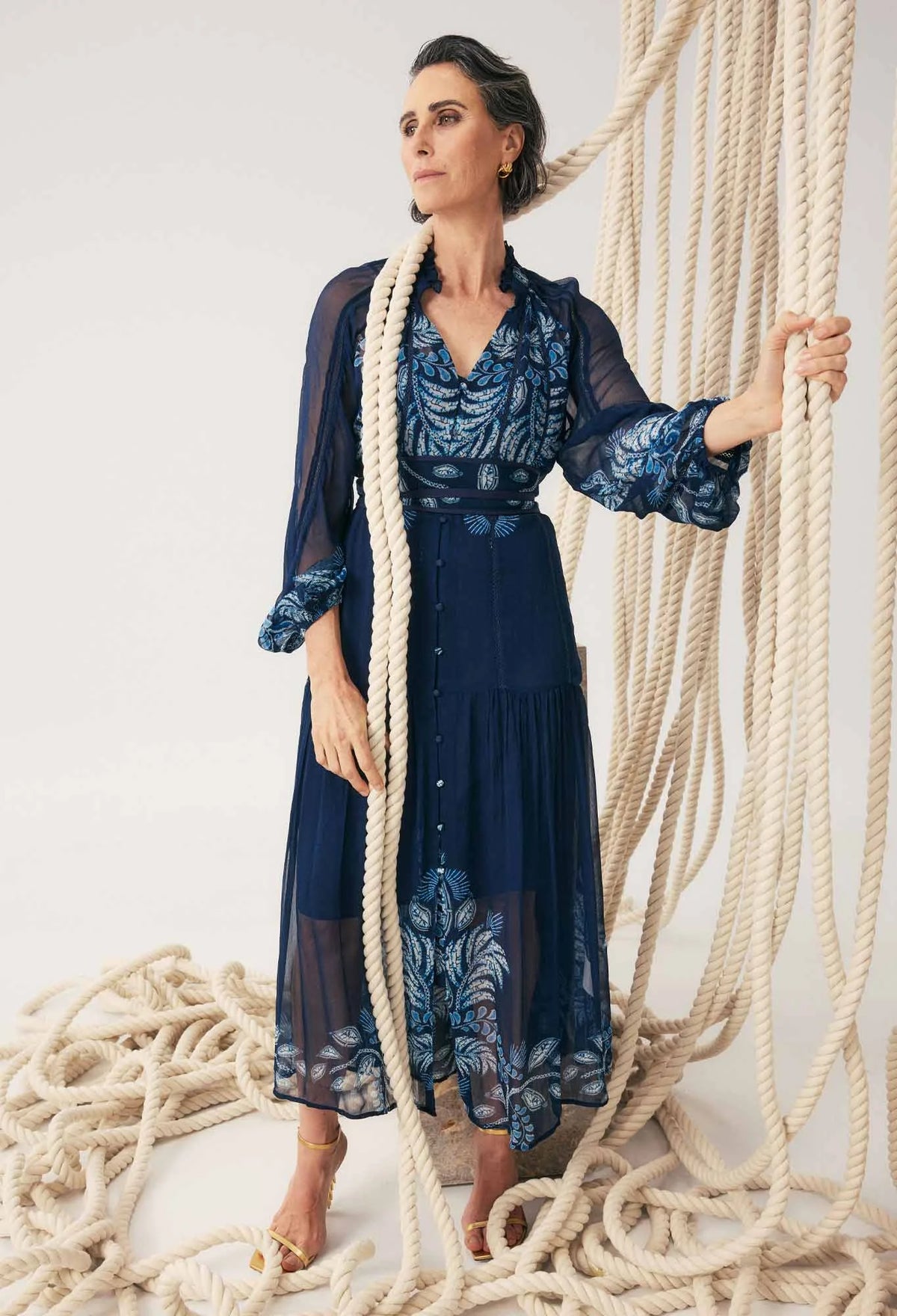 Once Was Sloane Midi Dress