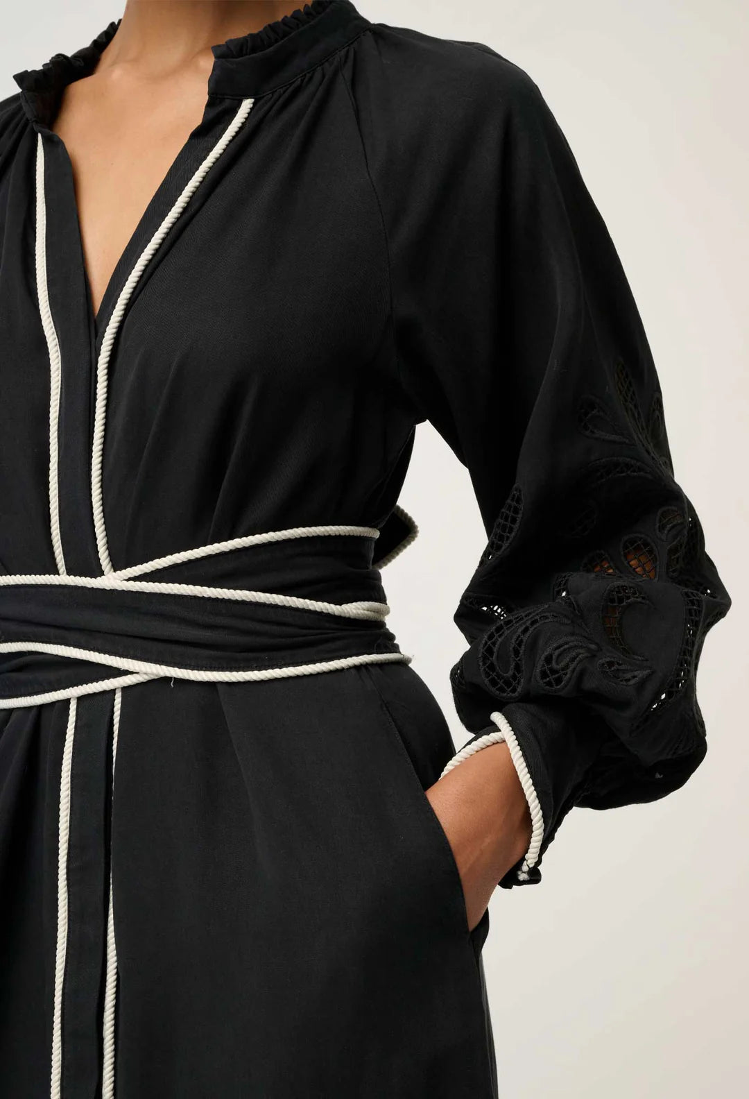 Rhea Maxi Dress - Black