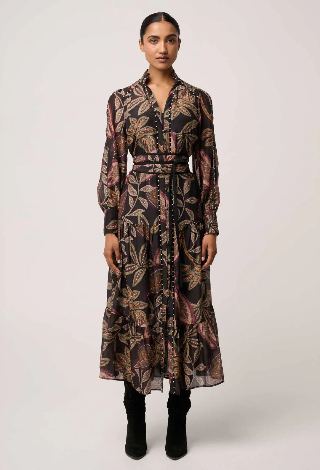 Wanderlust Maxi Dress - Dark Tropique