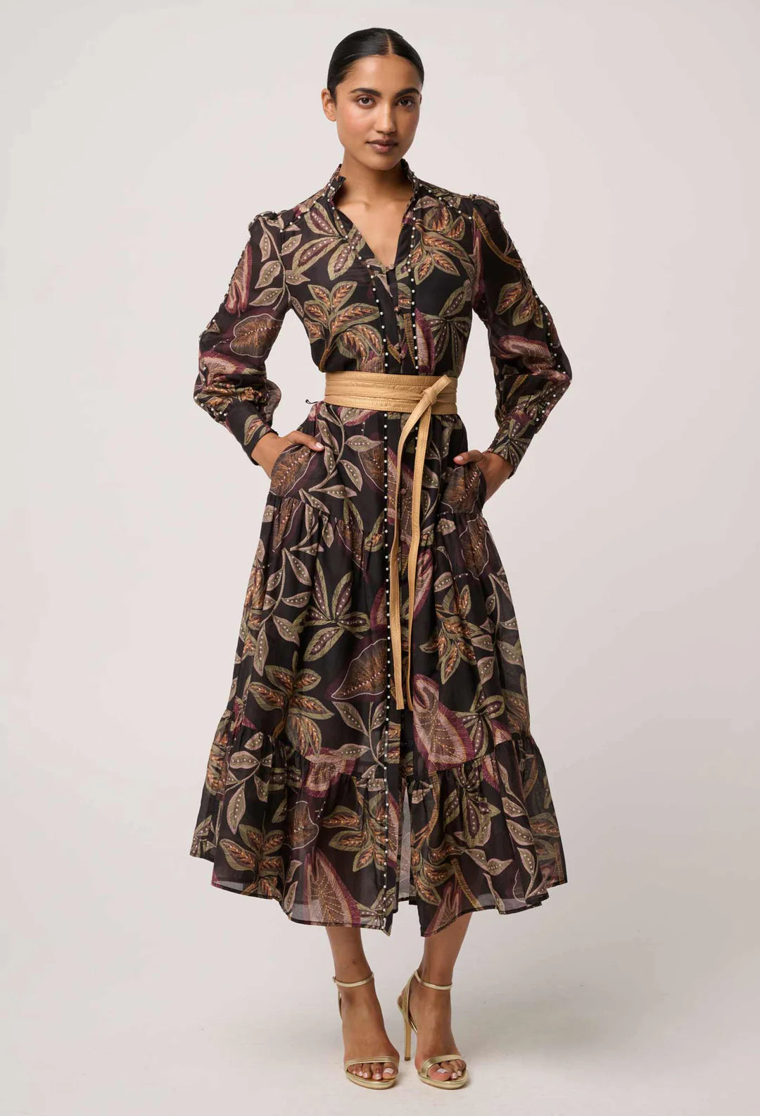 Wanderlust Maxi Dress - Dark Tropique