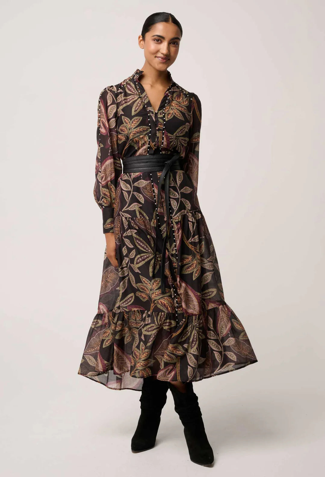 Wanderlust Maxi Dress - Dark Tropique
