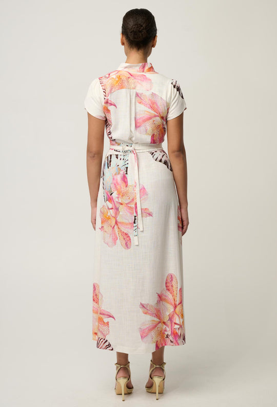 Cattleya Maxi Dress - Nautilus Bloom