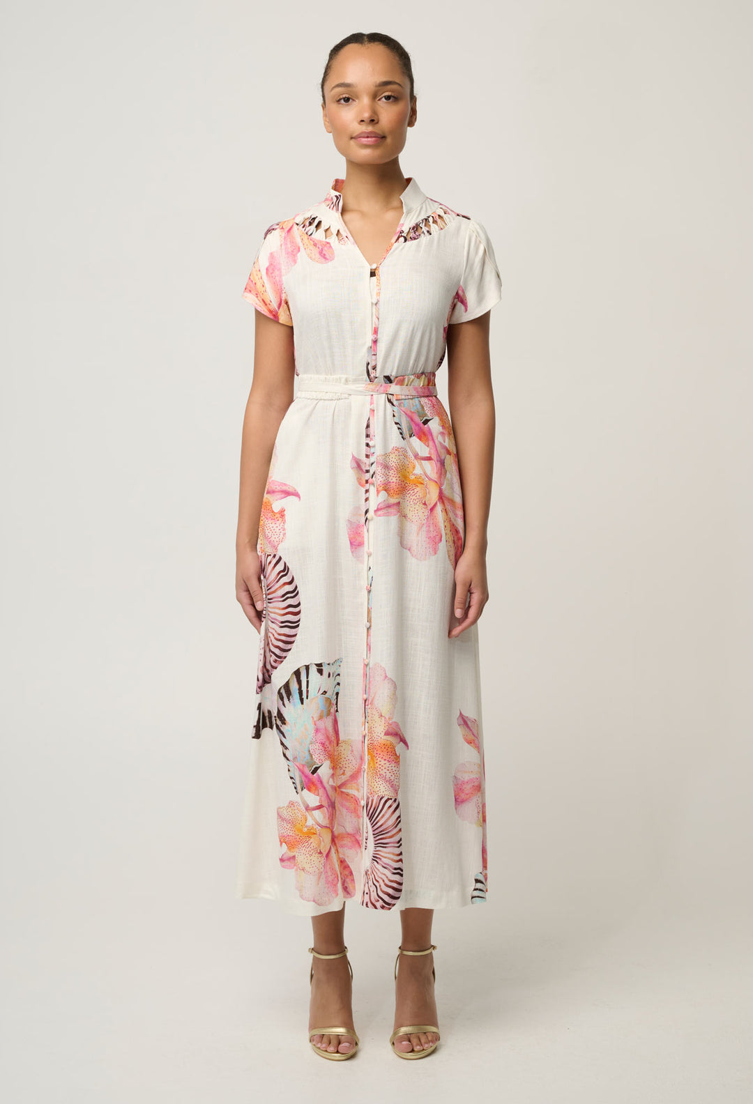 Cattleya Maxi Dress - Nautilus Bloom