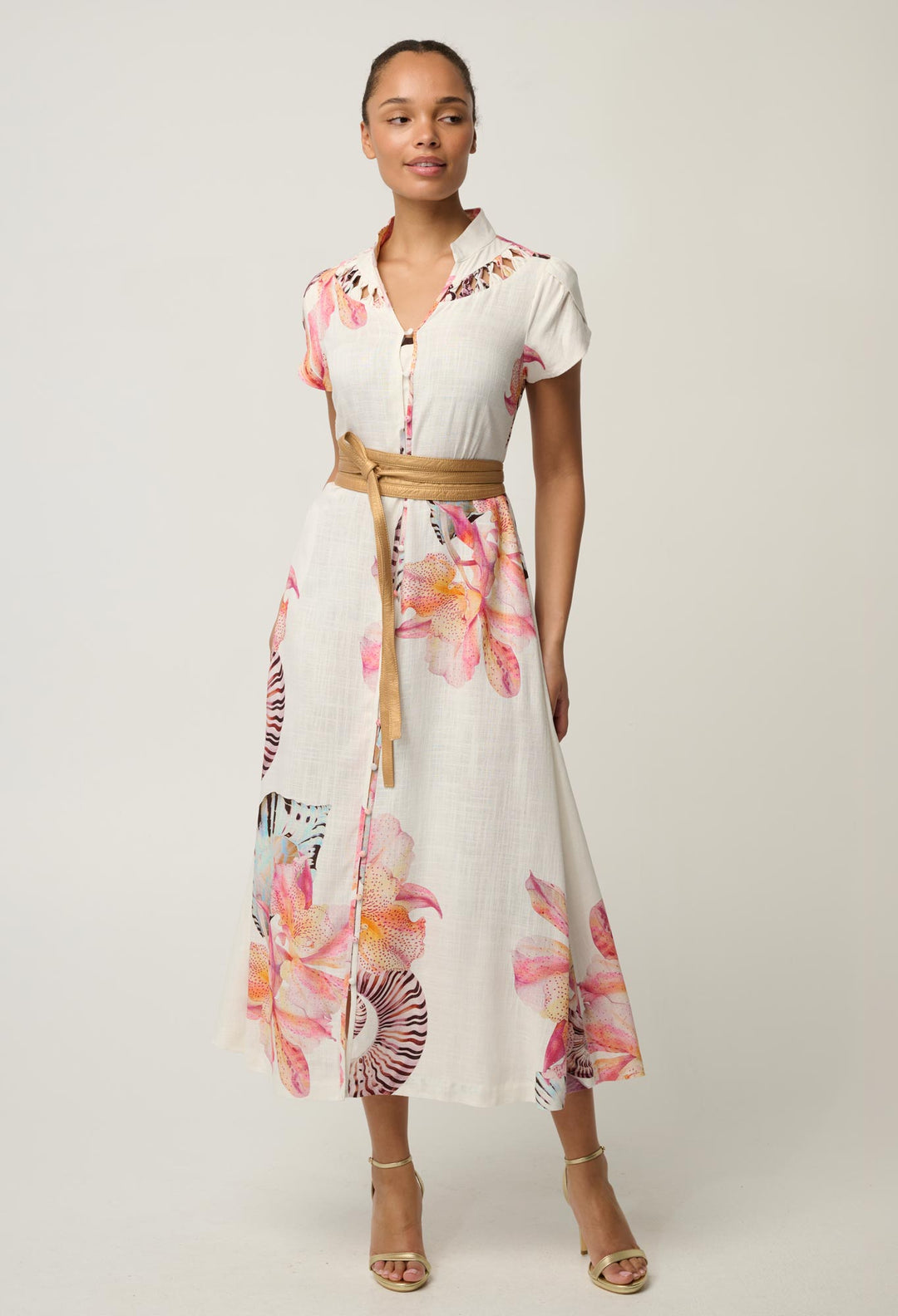Cattleya Maxi Dress - Nautilus Bloom