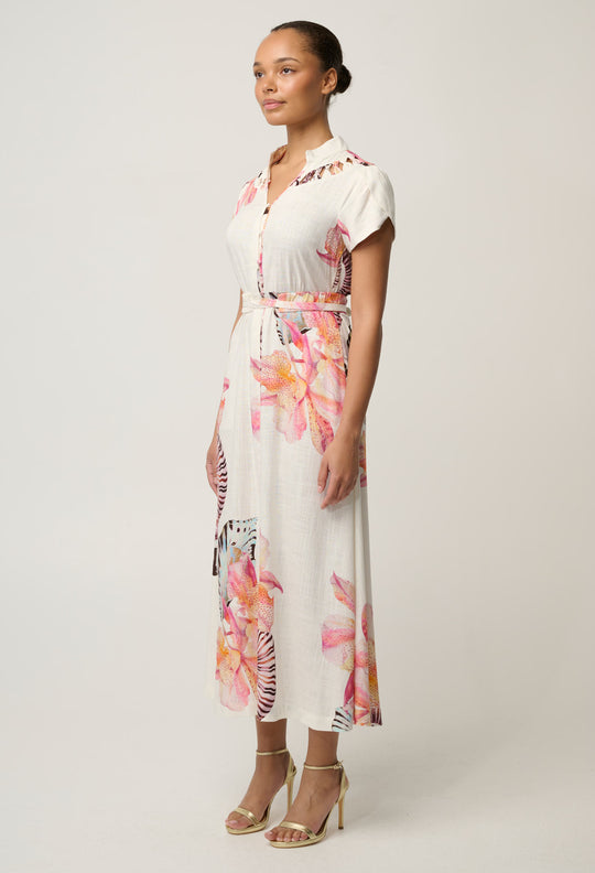 Cattleya Maxi Dress - Nautilus Bloom