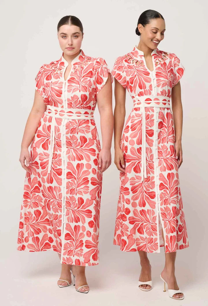 Cattleya Smock Maxi Dress - Soleil Pavilion