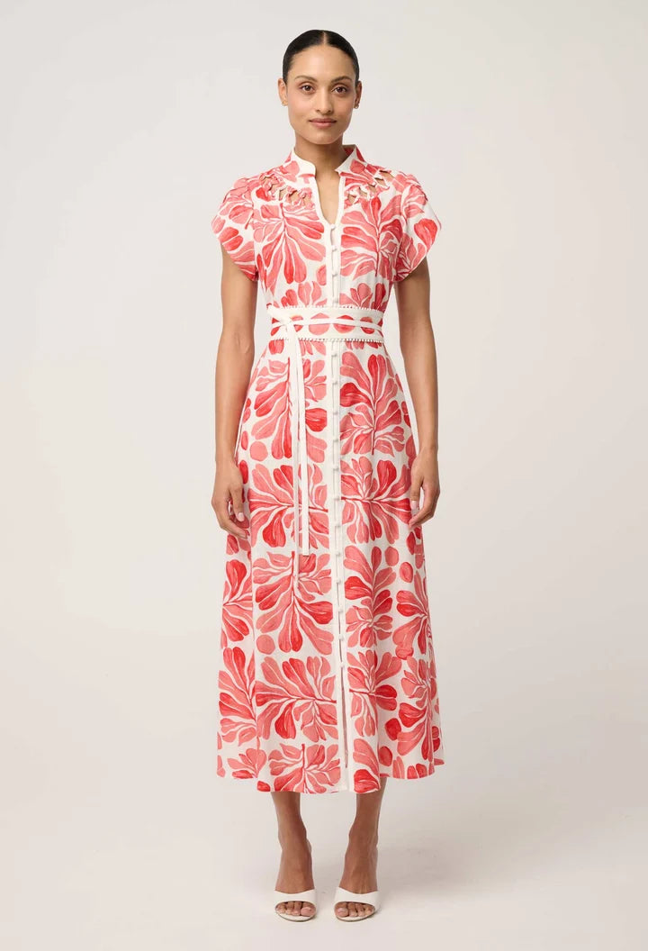 Cattleya Smock Maxi Dress - Soleil Pavilion