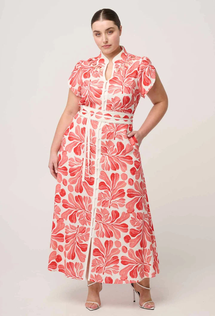Cattleya Smock Maxi Dress - Soleil Pavilion