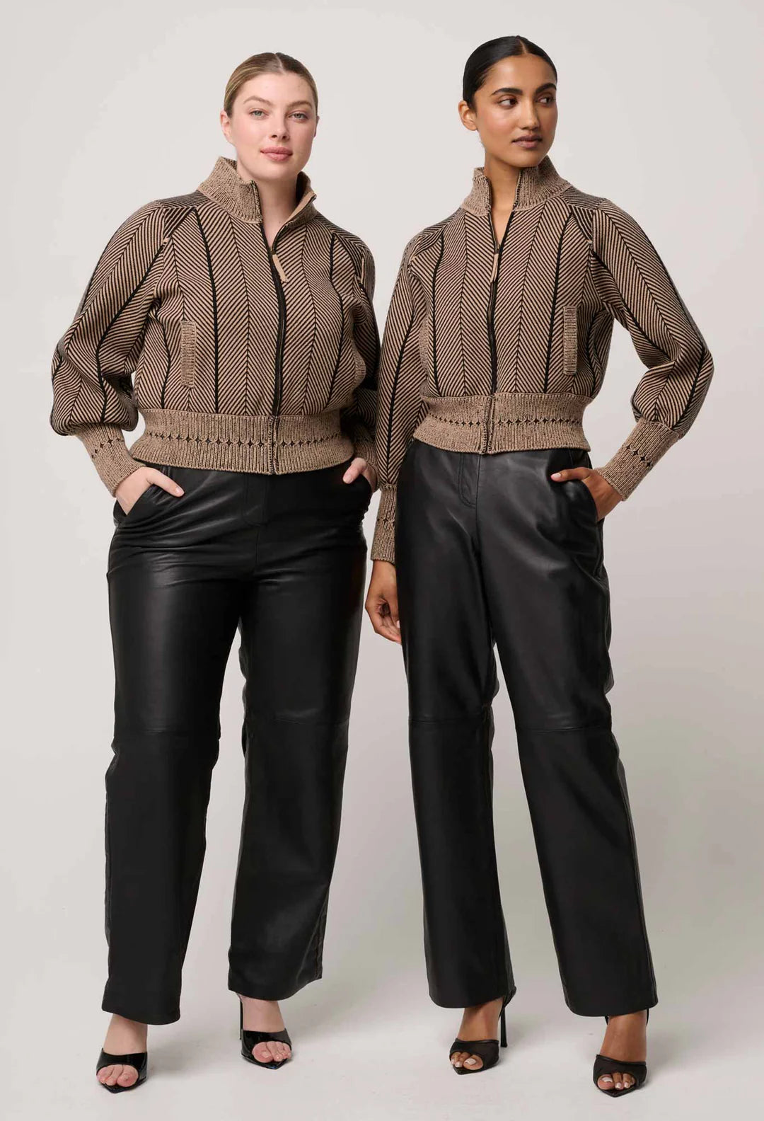 Knitted Bomber Jacket