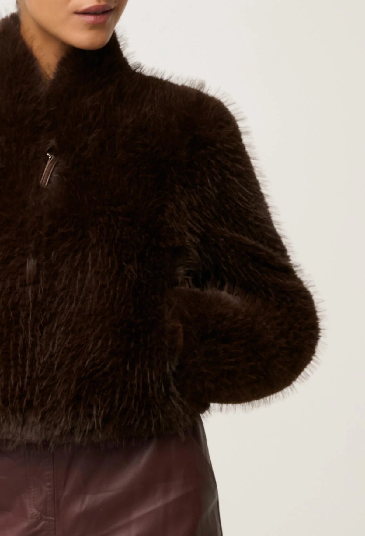 Chocolate brown jacket