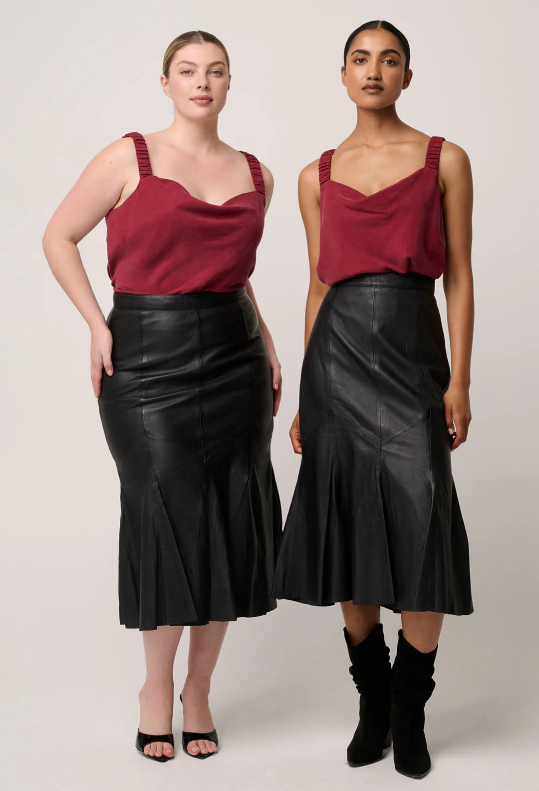 Leather Mermaid Skirt